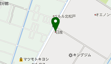 千葉日産松戸店の地図画像