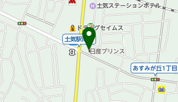 日産プリンス千葉土気店の地図画像