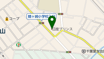 日産プリンス千葉流山店の地図画像