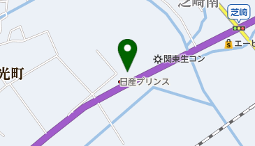 日産プリンス千葉横芝店の地図画像