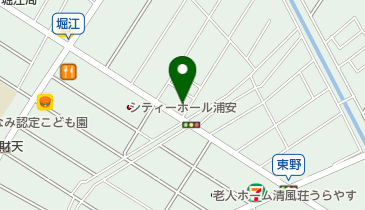 日産プリンス千葉浦安さくら通り店の地図画像