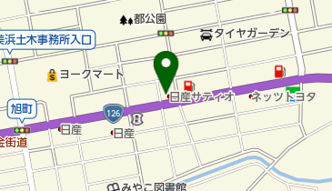 日産サティオ千葉都町店の地図画像