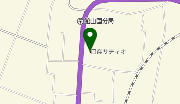 日産サティオ千葉館山店の地図画像