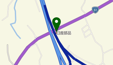 日産部品千葉販売成田支店の地図画像