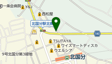 チェッカーモーターサイクリスト北国分店の地図画像