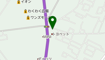 モトパーク千葉北店の地図画像