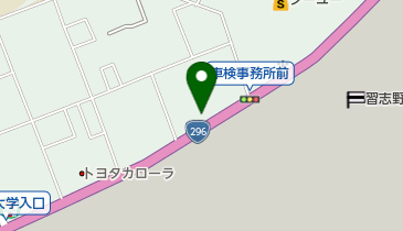 レッドバロン船橋の地図画像