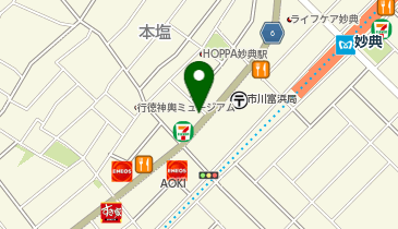 ホンダドリーム市川の地図画像