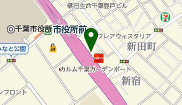 Honda Cars千葉千葉みなと店の地図画像