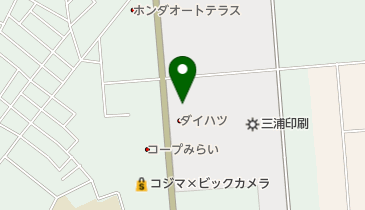 Honda Cars千葉習志野東店の地図画像
