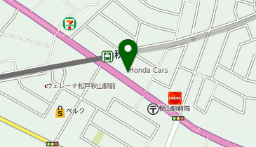 Honda Cars東葛松戸東店の地図画像