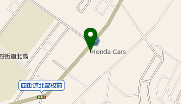 Honda Cars四街道四街道店の地図画像