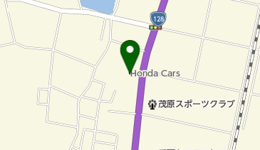 Honda Cars千葉茂原北店の地図画像