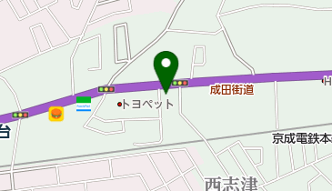 Honda Cars千葉勝田台西店の地図画像