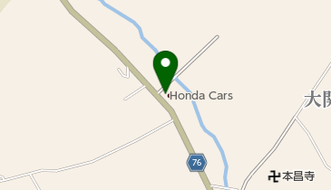 Honda Cars千葉八街西店の地図画像