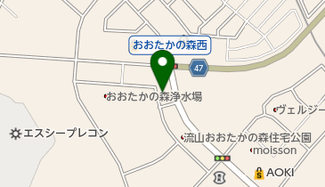 Honda Cars北千葉流山おおたかの森店の地図画像