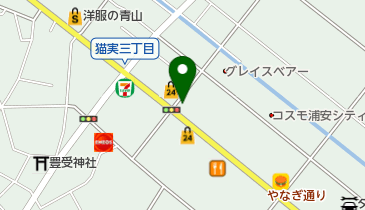 Honda Cars西千葉浦安店の地図画像