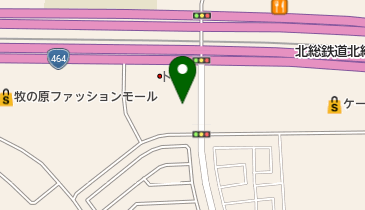 千葉三菱コルト自動車販売千葉ニュータウン店の地図画像