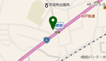 千葉三菱コルト自動車販売柏店の地図画像