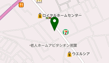 千葉三菱自動車販売千葉東店の地図画像