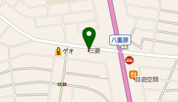 木更津三菱自動車販売君津店の地図画像