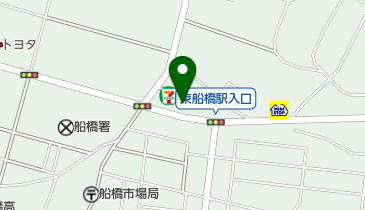 千葉三菱コルト自動車販売船橋店の地図画像