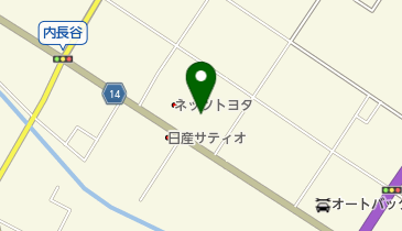 南関東ふそう茂原支店の地図画像