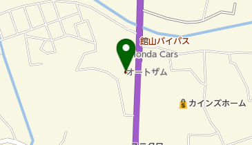 マツダオートザム館山の地図画像