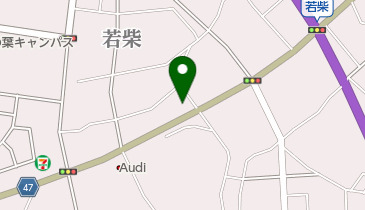 マツダオートザム柏の葉キャンパスの地図画像