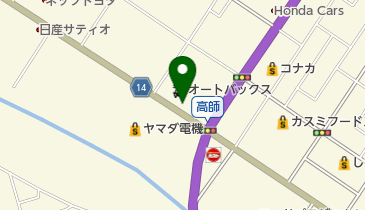 ユーノスホリエマツダアンフィニ茂原中央の地図画像