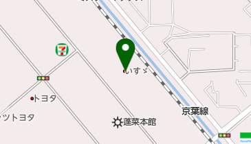 いすゞ自動車首都圏千葉支店の地図画像