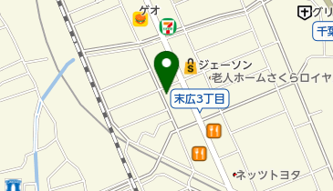 スズキ自販千葉スズキアリーナ千葉末広の地図画像