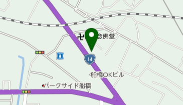 レッドバロン船橋海神店の地図画像