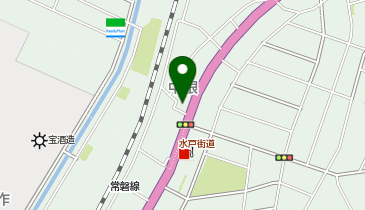 レッドバロン松戸の地図画像
