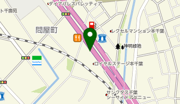 ビーフリー千葉店の地図画像