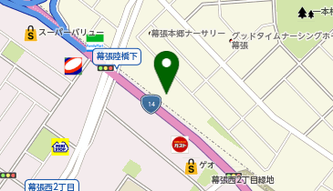 レッドバロン幕張の地図画像