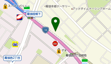 BMW幕張の地図画像