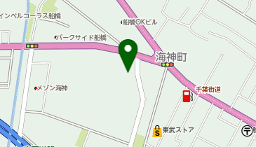 BMW船橋の地図画像