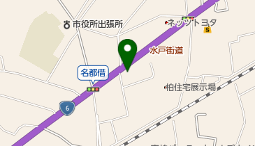 ジープ柏の地図画像