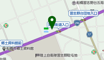 クライスラー習志野の地図画像