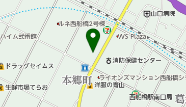 ジープ船橋の地図画像