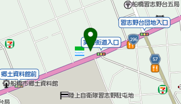 フィアット習志野の地図画像