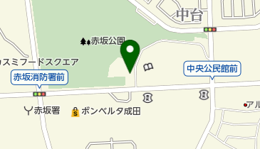 フィアット成田の地図画像