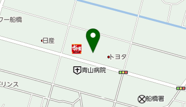 フォルクスワーゲン船橋の地図画像