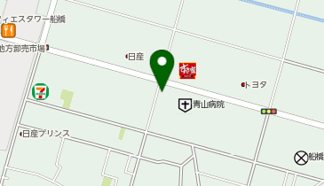 Audi船橋の地図画像