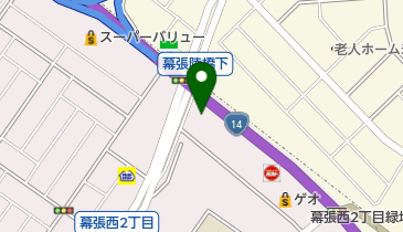 マセラティ幕張の地図画像