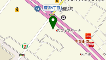 メルセデス・ベンツ幕張の地図画像