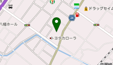 トヨタカローラ千葉八幡マイカーセンターの地図画像