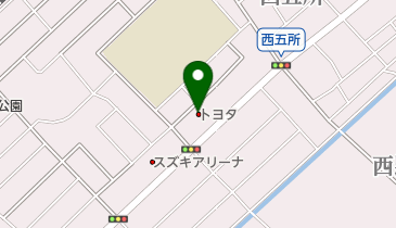 千葉トヨタ自動車アレス市原店の地図画像