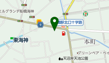 トヨタカローラ千葉船橋北口マイカーセンターの地図画像